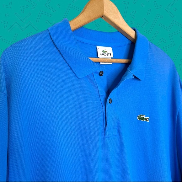 Lacoste Blue Polo Shirt - Picture 1 of 5